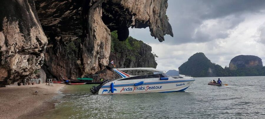 Phuket: James Bond Island Private Speedboat Charter Tour - Panak Island and the first look at the bay