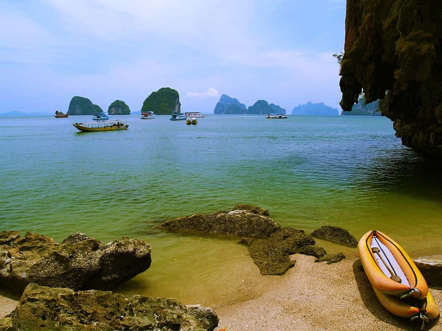 Phuket: James Bond Island Sea Canoe by Speedboat - Koh Panyee, lunch, and the floating soccer field