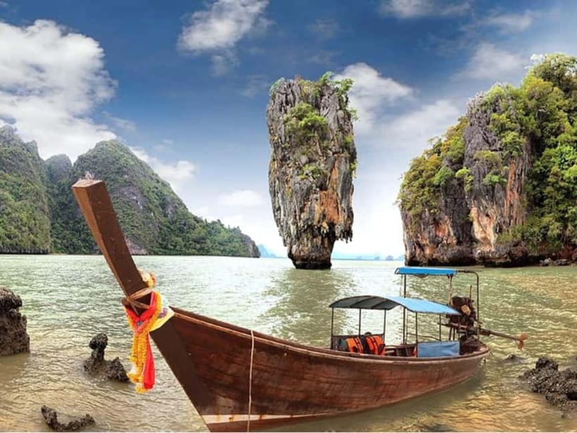 Phuket: James Bond Island Sea Canoeing by Speedboat+ 2 Meals - From Patong pickup to Boat Lagoon Port