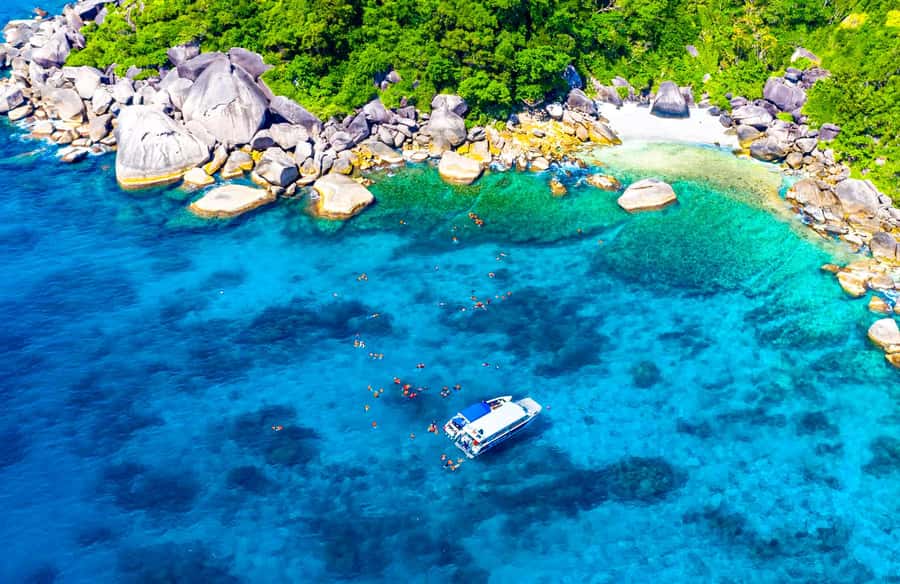 Phuket/Khao Lak: Similan Islands Speedboat Tour with Lunch - The 90-minute speedboat crossing