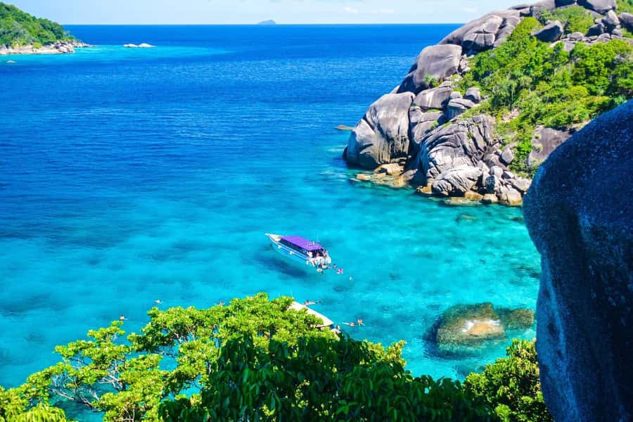 Phuket/Khao Lak: Speedboat Snorkel Tour to Similan Islands - Koh Miang: beach views and a chance to spot island wildlife