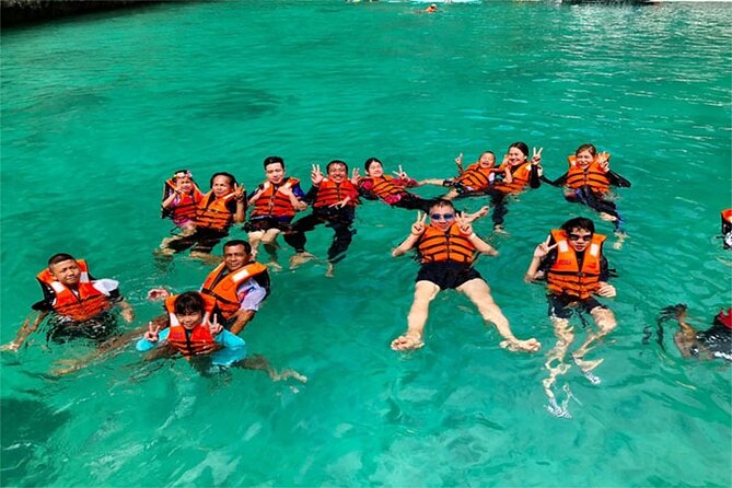 PHUKET-Phi Phi Island-Khai Island-Lunch by Sea Angel Speed Boat - Boat comfort and the VIP Silver warning
