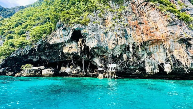Phuket : Phi Phi Island Trip by Speedboat with Lunch - The clear kayak gives you a second view