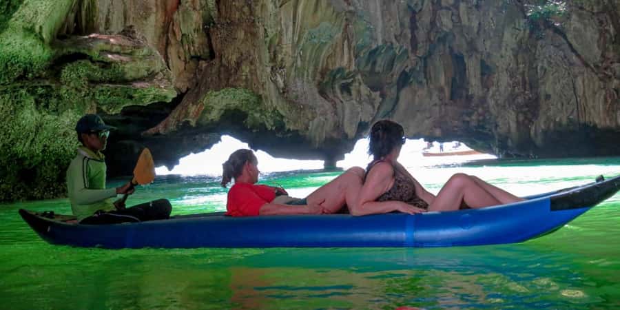 Phuket: Phi Phi & James Bond Island Combo Day Tour w/Lunch - Swimming in Pileh Lagoon