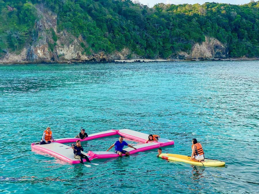Phuket: Phi Phi Khai or Maiton Island by Speedboat/Catamaran - Pileh Lagoon and the optional longtail ride