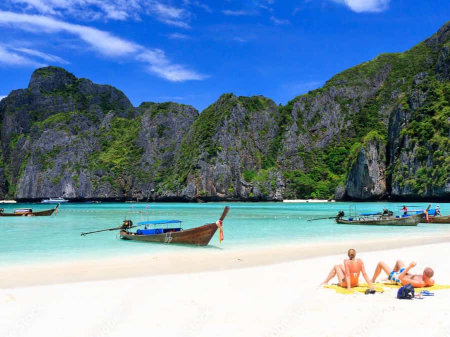 Phuket; Phi Phi, Maya Bay, Bamboo or Khai Island Speedboat - Monkey Beach is a photo stop, not a long visit