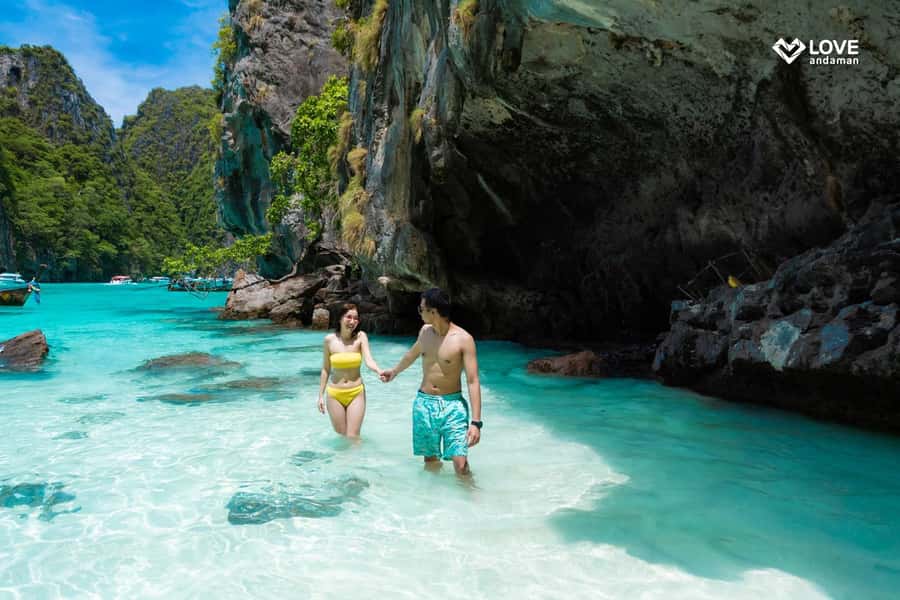 Phuket: Phi Phi Pileh Lagoon Bamboo Island by Speed Boat - Key points to know before booking
