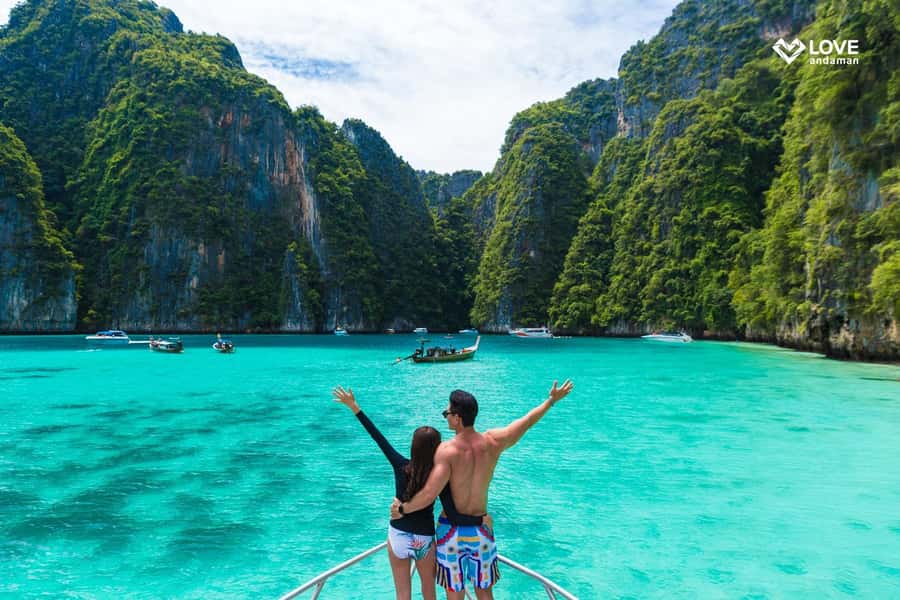 Phuket: Phi Phi Pileh Lagoon Bamboo Island by Speed Boat - Maya Bay and the limits of a famous name