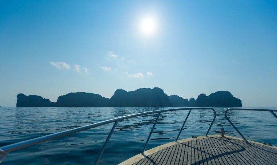 Phuket: Phi Phi Pileh Lagoon Bamboo Island by Speed Boat - Viking Cave and snorkeling along the reef