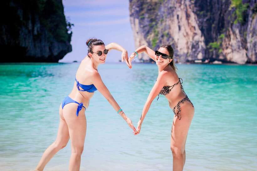 Phuket: PhiPhi, Maya Bay & Khai Island Day Tour with Lunch - Maya Bay: famous, beautiful, and crowded
