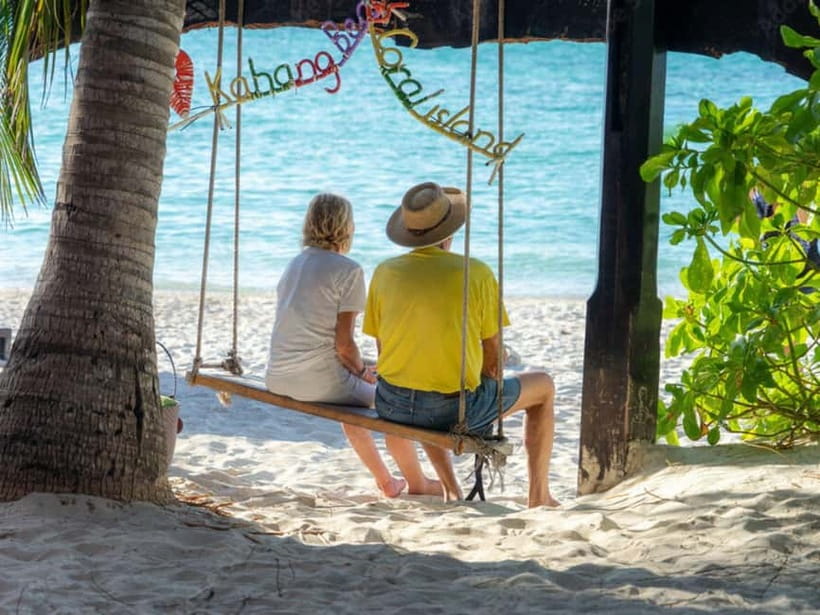 Phuket: Racha and Banana Beach by Speedboat with Lunch - Banana Beach, lunch, and a busier shore