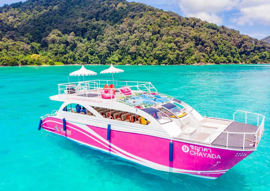 Phuket: Similan Island Day Trip by Speed Boat Catamaran - Fast boat comfort and the group size