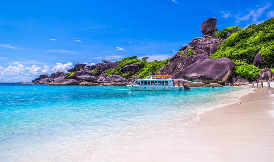 Phuket: Similan Island Day Trip by Speed Boat Catamaran - Island 8 and the view from Sailboat Rock