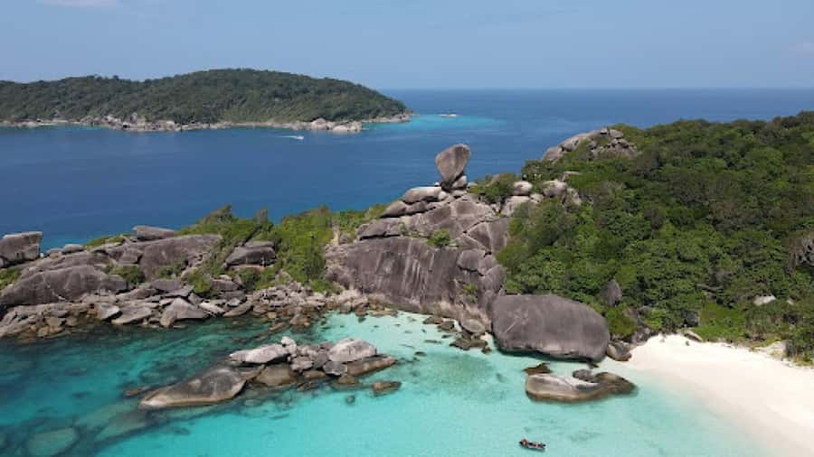 Phuket: Similan Islands Day Tour by Speedboat with Lunch - Speedboat travel across the Andaman Sea