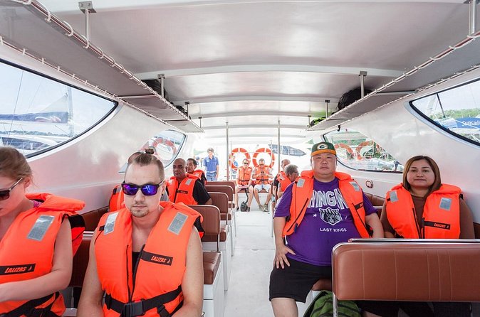 Phuket to Koh Phi Phi VIP Speedboat Transfer - Basic insurance and weather limits