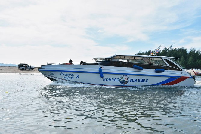 Phuket to Koh Yao Yai by Koh Yao Sun Smile Speed Boat - Key points to know before booking