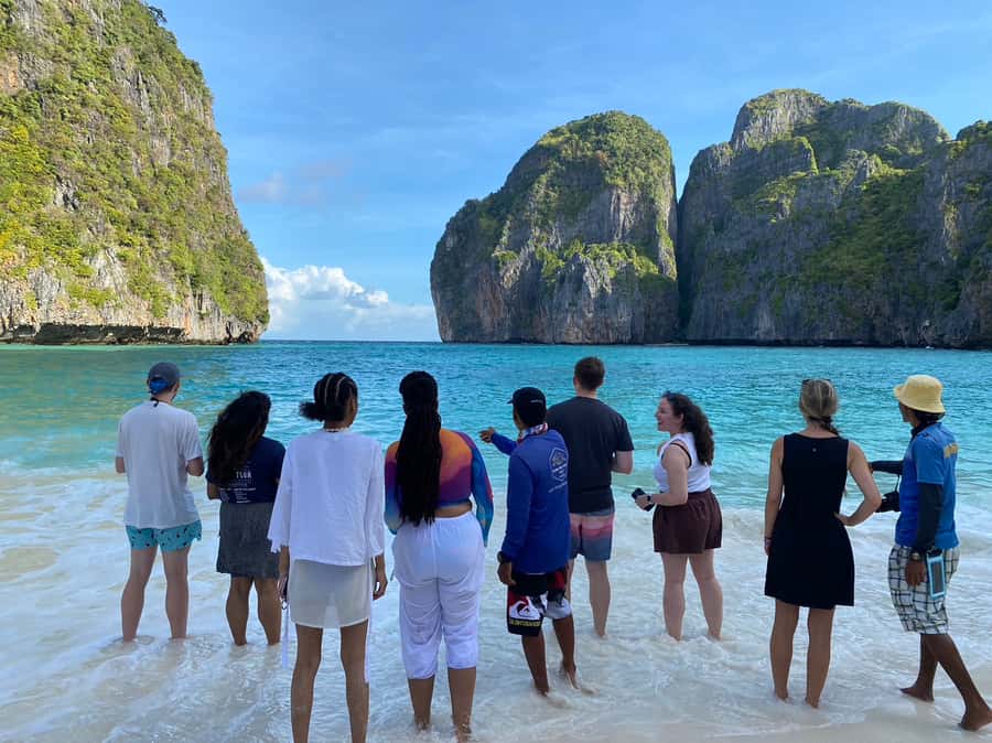 Phuket to Phi Phi Full-Day Luxury Speed Boat Charter - Koh Rang Yai gives the day a quieter finish