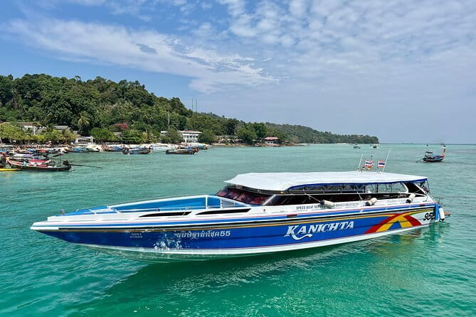 Phuket to Phi Phi Island High-Speed Transfer by Speedboat - The 40-minute to one-hour run across the Andaman Sea