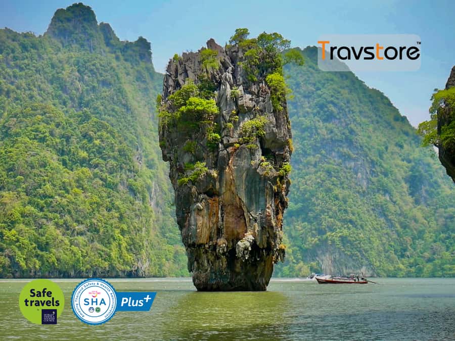 Phuket: Tour James Bond Island on Speedboat - Naka Island for swimming and beach time