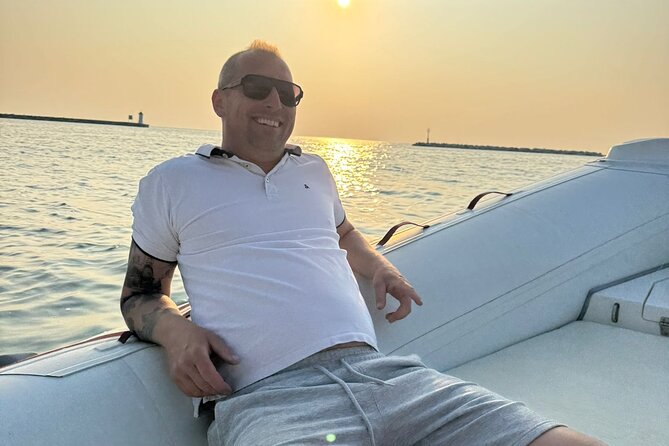 Porec Sunset Shared Cruise on Speedboat with Dolphin Sightseeing - Searching several places for dolphins