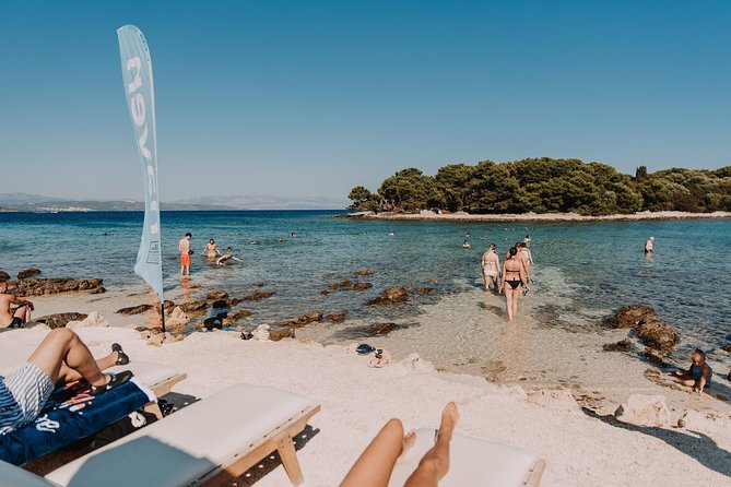 Private 3 islands Tour With Speed boat to Blue Lagoon and Solta from Split or Trogir - A short look at Trogir’s old town