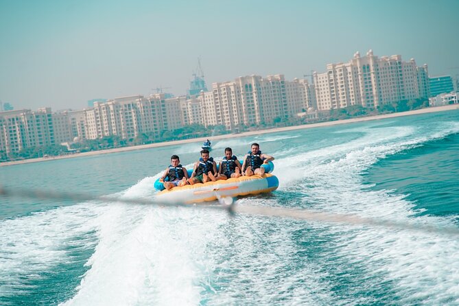 Private 60-min Group Tubing on Speedboat in Dubai - Photos and videos make the short session more useful