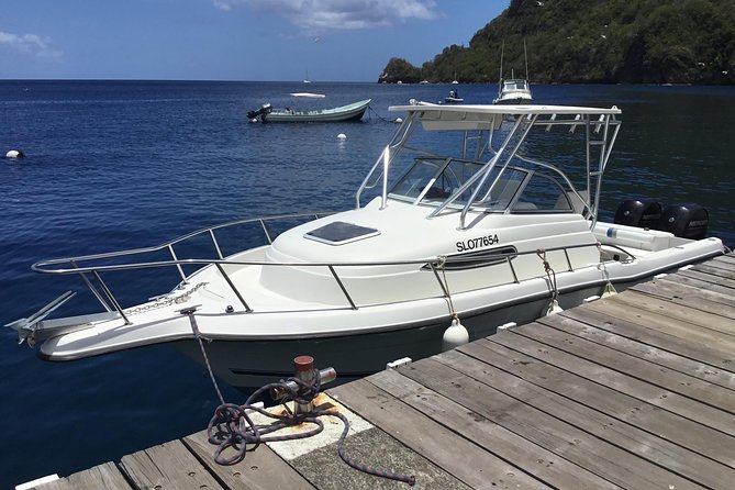 Private All Inclusive Speedboat to Soufriere with Lunch, Mud Bath & Waterfall - Marigot Bay adds a scenic final chapter