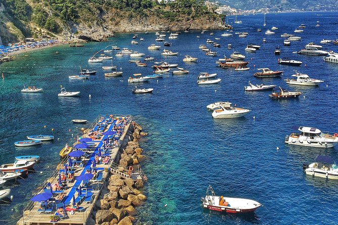 Private Amalfi Coast Mini-Motor Boat Excursion from Amalfi Coast Towns - Amalfi, Minori, and Maiori by boat