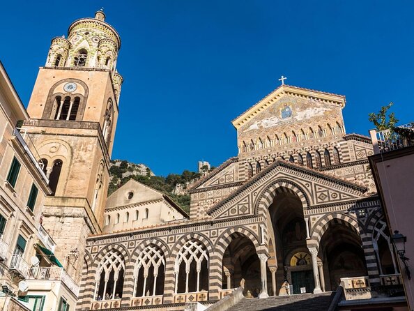 Private Amalfi Coast Mini-Motor Boat Excursion from Amalfi Coast Towns - Along the cliffs: towers, villages, and sea views