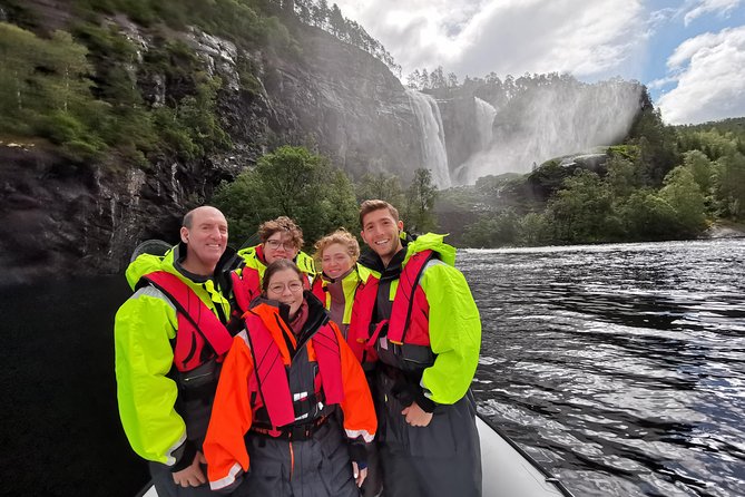 Private Cruise: Mostraumen by Zodiac or Lux Pontoon Boat - Stamneshella connects Vikings, ships, and salmon