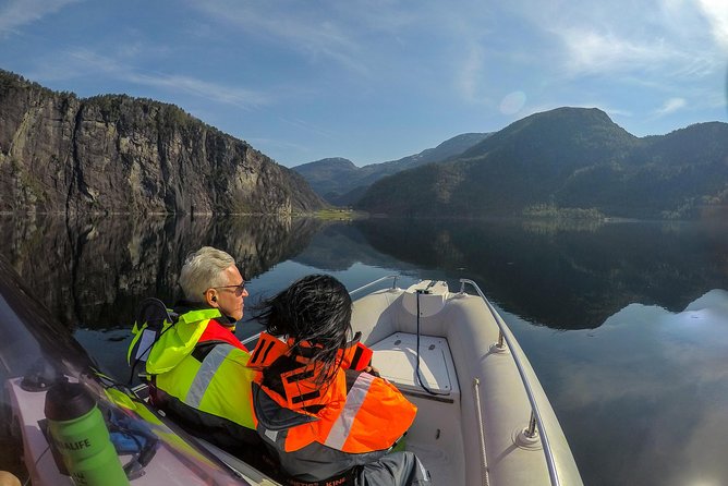 Private Cruise: Mostraumen by Zodiac or Lux Pontoon Boat - Skipshelleren adds 8,000 years of human history