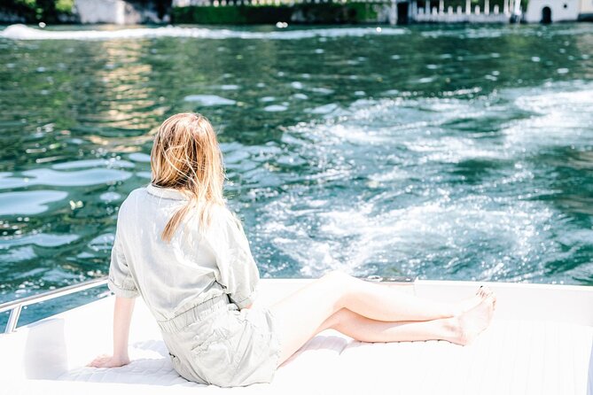Private Cruise on Lake Como with Luxury Motorboat from 1H to 4H - Villa Olmo and the first villa views