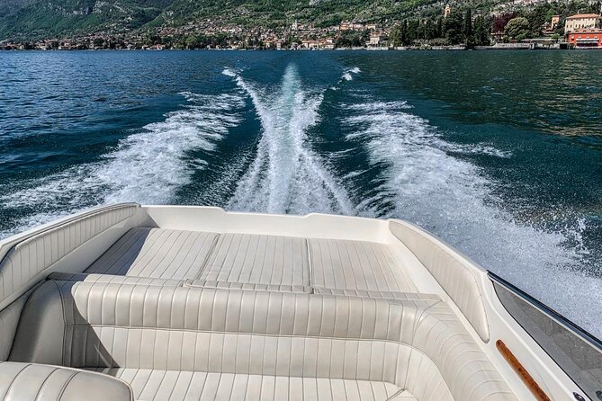 Private guided speedboat cruise on Lake Como from 1H to 4H - Menaggio, Bellagio, and Punta Spartivento