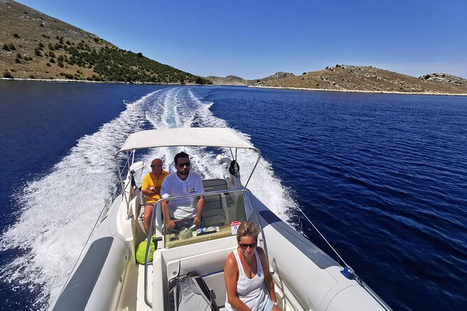 Private Half Day Speedboat tour to Kornati National Park - What you see from the speedboat