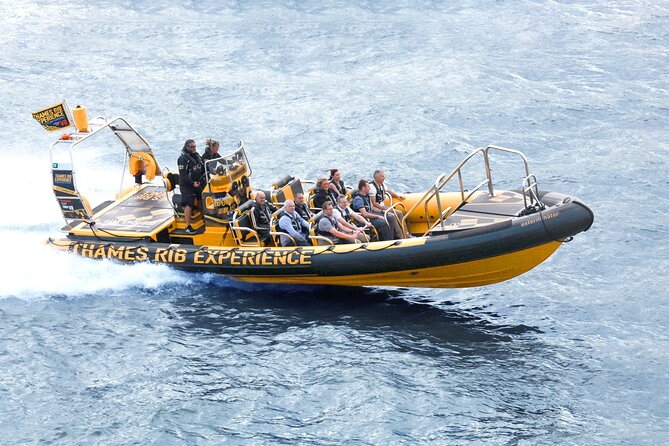 PRIVATE HIRE 45 min Speedboat Tour - Embankment/Westminster Pier - HMS Belfast and the Tower of London from the water