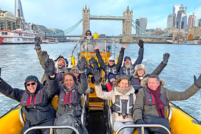 PRIVATE HIRE 45 min Speedboat Tour - Embankment/Westminster Pier - Canary Wharf adds a modern change of pace