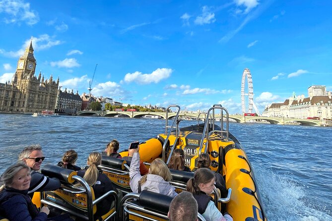 PRIVATE HIRE 45 min Speedboat Tour - Embankment/Westminster Pier - Practical details that affect your day