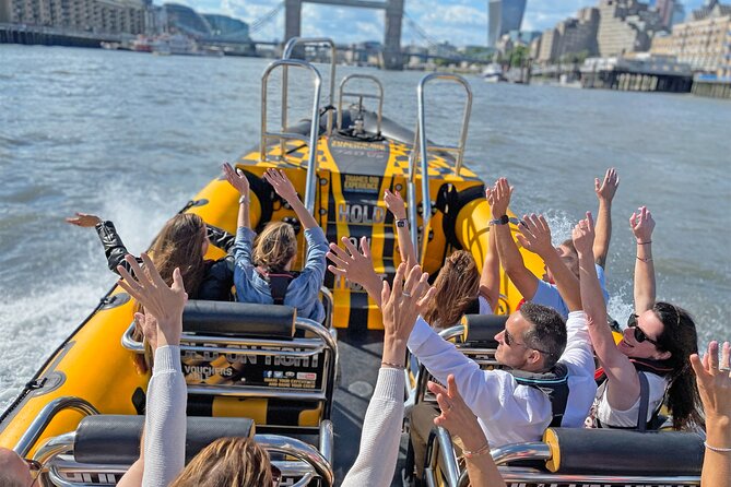 PRIVATE HIRE 45 min Speedboat Tour - Embankment/Westminster Pier - From Westminster Pier into London’s river story