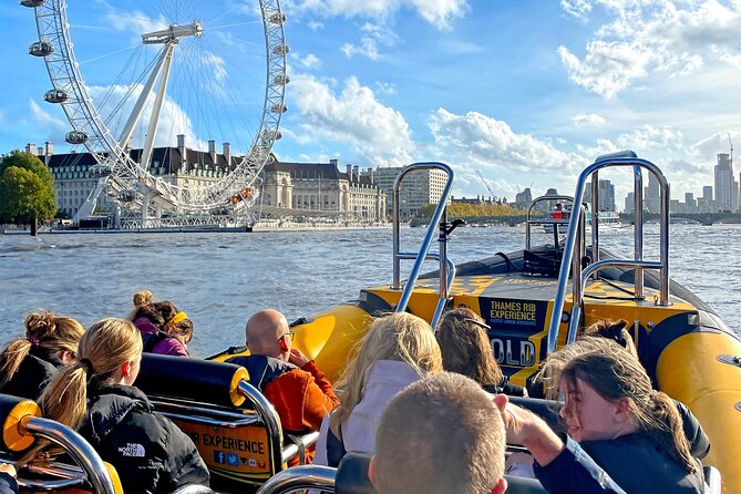 PRIVATE HIRE SPEEDBOAT 'THAMES BARRIER EXPERIENCE - 70 minutes from Embankment - When the captain opens the throttle