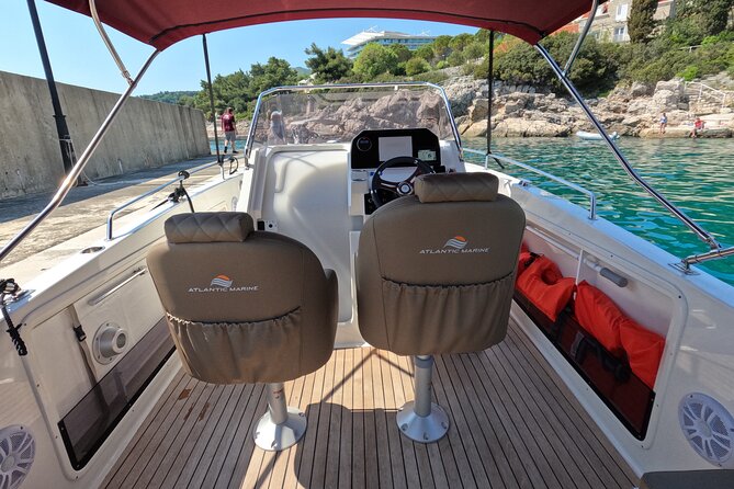 Private luxury speedboat tour-Islands, caves, beaches, snorkeling - Lopud mixes a short walk with island scenery