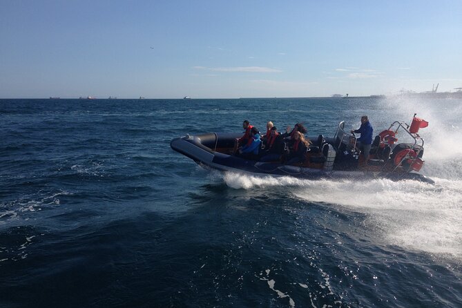 Private One Hour Powerboat trip with lots of high speed fun - From Port Vell to the beaches at full speed