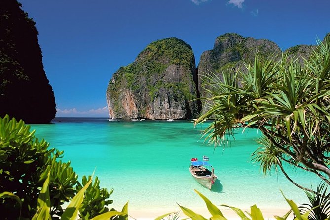 Private Phi Phi & 4 Islands Sunset Cruise by Speedboat - from Krabi - The four-island finish: Phra Nang, Poda, and Tup