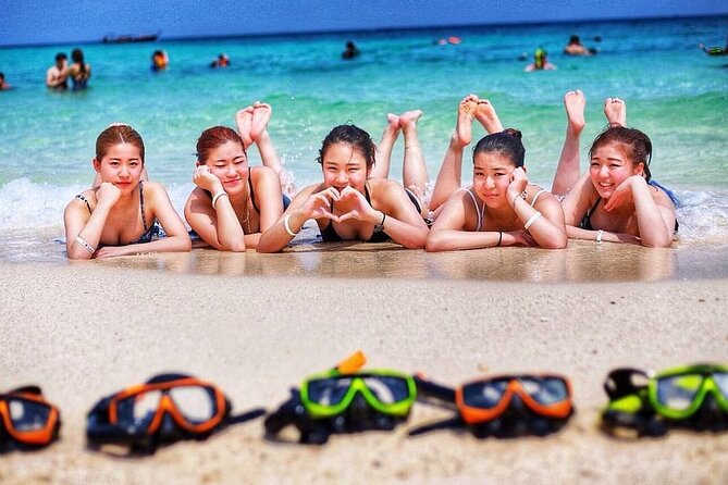 Private Phi Phi and Bamboo Islands Snorkeling Tour by Speedboat - Swimming at Pileh Lagoon