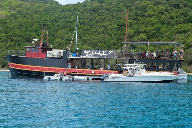 Private Powerboat Tour - The Best Customizable Tour In The BVI! - Willy T, the floating bar stop