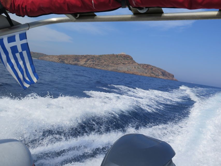Private Rib Cruise to Poseidon Temple at Sounio Cape - More than ancient ruins: local history on the road
