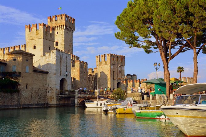 Private Romantic Motorboat Tour From Sirmione - The Grotte di Catullo from the lake