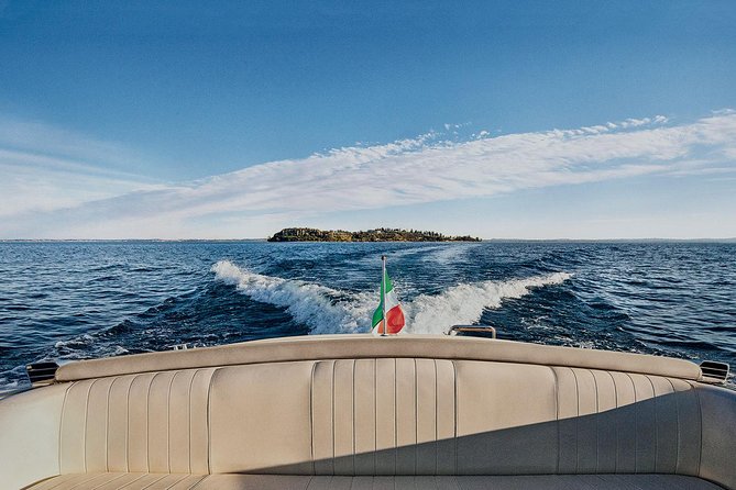Private Romantic Motorboat Tour From Sirmione - Seeing the Sirmione peninsula from the water