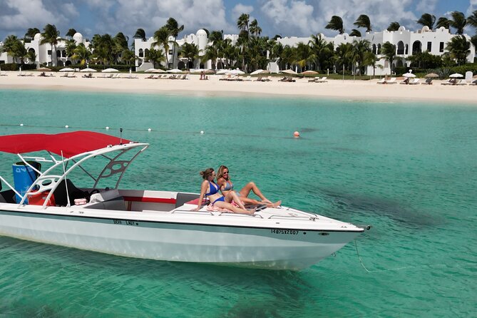 Private Speed Boat Charter to Anguilla - Crocus Bay and lunch at DaVida’s