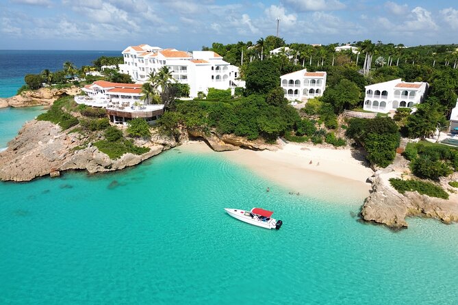 Private Speed Boat Charter to Anguilla - Meads Bay for a longer beach finish
