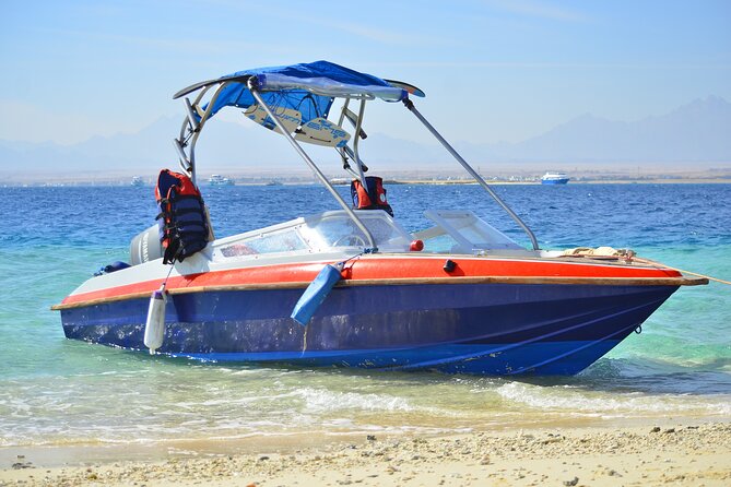 Private Speed Boat to Orange Island & Snacks - Hurghada - From your hotel to Hurghada marina
